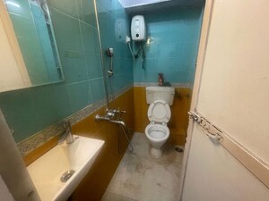 Bathroom in 2 BHK Apartment at Bandra West – for Rent