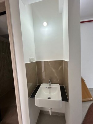 Bathroom in 2 BHK Apartment at Zen Elite, Kharadi – for Rent