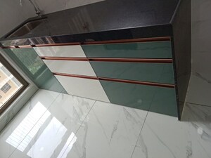 Staircase in 2 BHK Apartment at Raymond Ten X Habitat, Pokhran Road No Two – for Rent