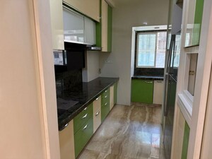 Kitchen in 3 BHK Apartment at West View CHS, Thane West – for Rent
