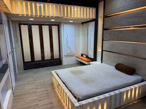 Bedroom in 3 BHK Apartment at West View CHS, Thane West – for Rent