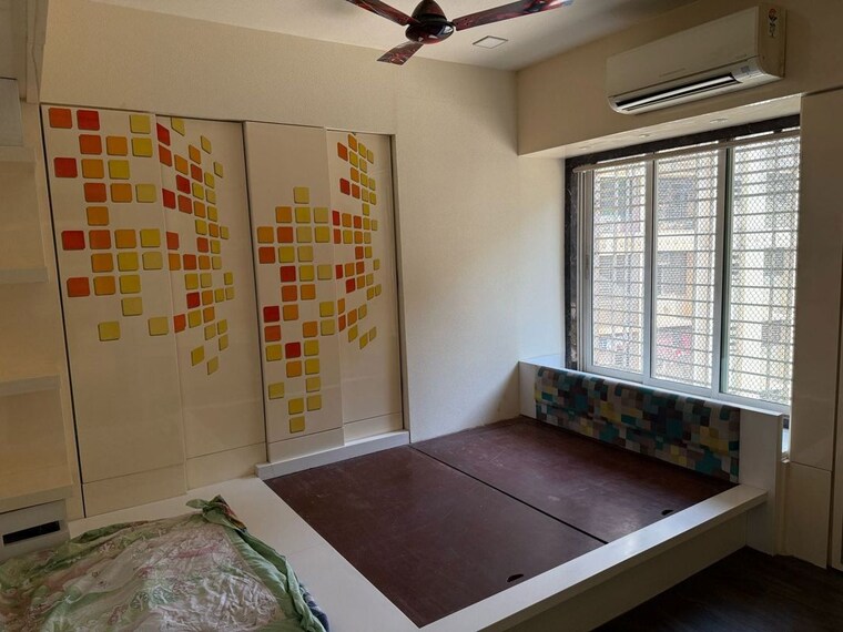 Bedroom, west-view-chs 3 Bedroom 1300 Sq.Ft. Apartment In Thane West Thane 10629535