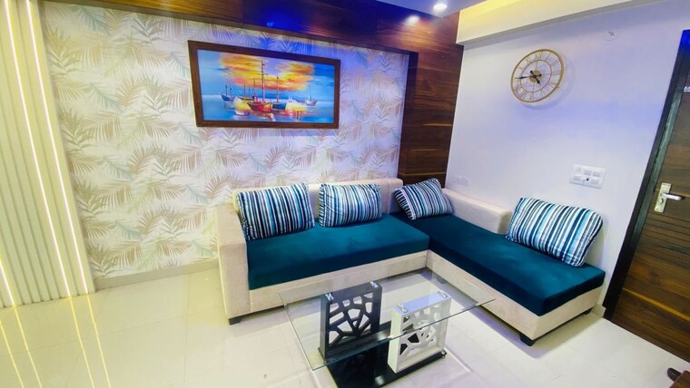 Living Room, apeksha-gokul-vatika 2 Bedroom 860 Sq.Ft. Apartment In Gandhi Path Jaipur 10629201