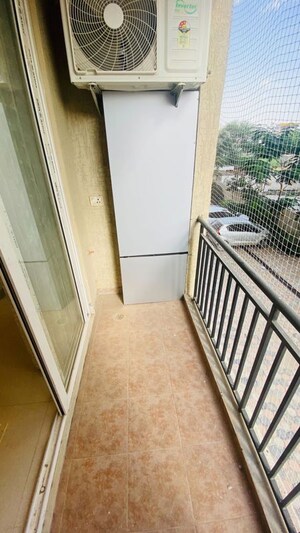 Balcony in 2 BHK Apartment at Apeksha Gokul Vatika, Gandhi Path – for Rent