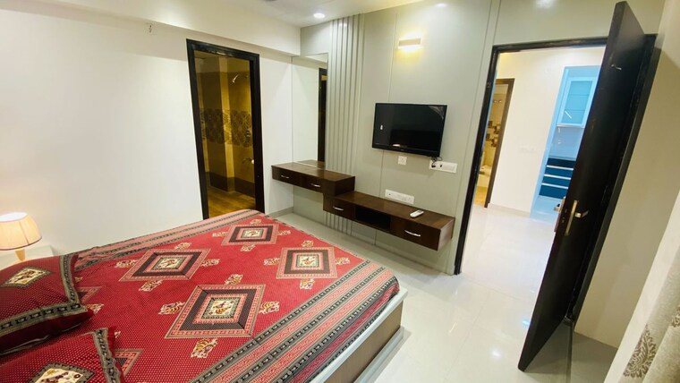 Bedroom, apeksha-gokul-vatika 2 Bedroom 860 Sq.Ft. Apartment In Gandhi Path Jaipur 10629201