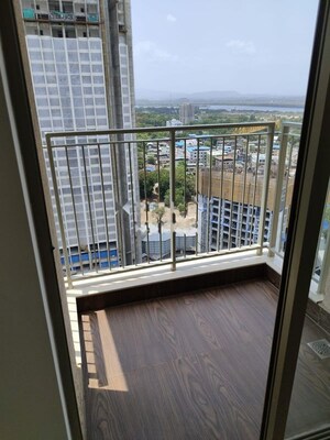 Balcony in 2 BHK Apartment at Lodha Crown Kolshet, Kolshet Road – for Rent