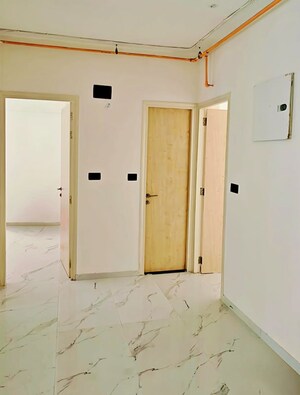 Hall in 2 BHK Apartment at Ruparel Sky Green, Kandivali West – for Rent