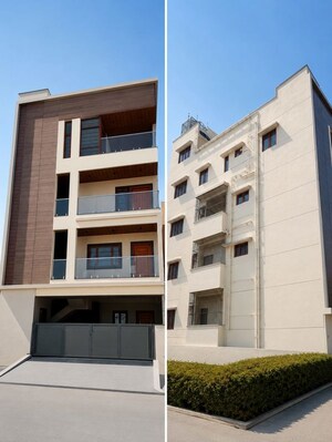 6+ BHK Independent House – Exterior View View at The Lake View Address, Electronic City Phase I - for Sale