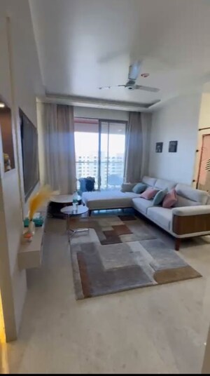 Living Room in 2.5 BHK Apartment at Vilas Javdekar Yashwin Enchante, Kharadi – for Rent