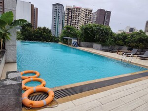 Swimming Pool in 2 BHK Apartment at Naman Habitat, Andheri West – for Rent