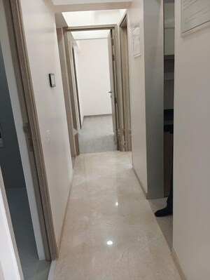 Building Lobby in 1.5 BHK Apartment at Rustomjee Cleon, Bandra East – for Rent