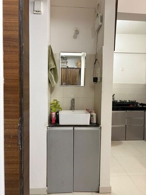 Bathroom in 2 BHK Apartment at Saheel Itrend Homes Phase 2, Hinjewadi – for Rent