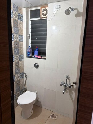 Bathroom in 2 BHK Apartment at Saheel Itrend Homes Phase 2, Hinjewadi – for Rent