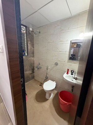 Bathroom in 2 BHK Apartment at Saheel Itrend Homes Phase 2, Hinjewadi – for Rent