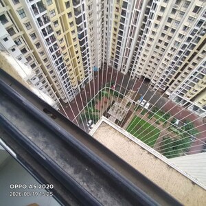 Balcony in 2 BHK Apartment at Runwal Gardens, Dombivli East – for Rent