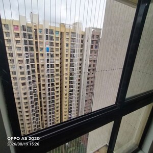 Balcony in 2 BHK Apartment at Runwal Gardens, Dombivli East – for Rent