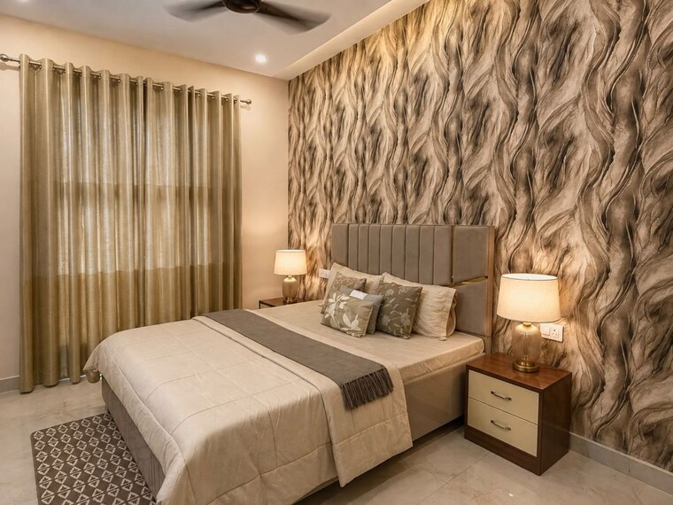 Bedroom, greater mohali 1 Bedroom 585 Sq.Ft. Builder Floor In Greater Mohali Mohali 10629712