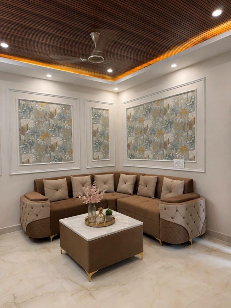 Living Room, greater mohali 1 Bedroom 585 Sq.Ft. Builder Floor In Greater Mohali Mohali 10629712