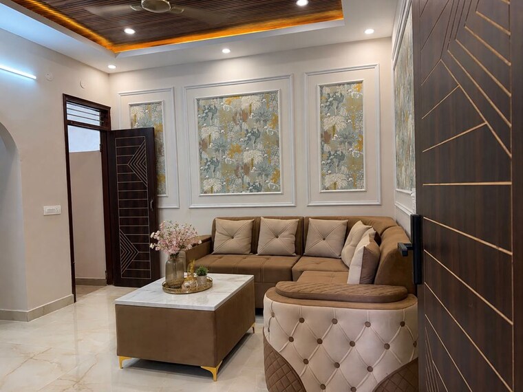 Living Room, greater mohali 1 Bedroom 585 Sq.Ft. Builder Floor In Greater Mohali Mohali 10629712