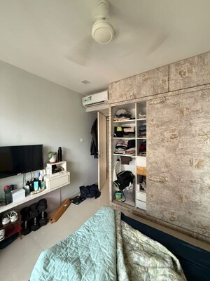 Master Bedroom in 2 BHK Apartment at Kanakia Rainforest, Andheri East – for Rent
