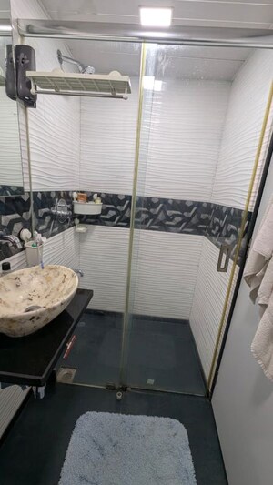 Washroom in 2 BHK Apartment at Hubtown Hill Crest, Andheri East – for Rent