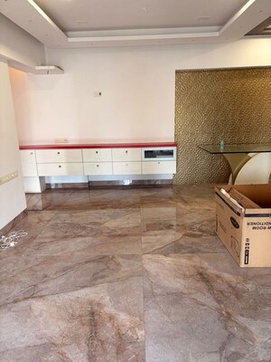 Bathroom in 3 BHK Apartment at Mahim West – for Rent