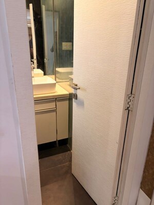 Building Lobby in 3 BHK Apartment at Mahim West – for Rent
