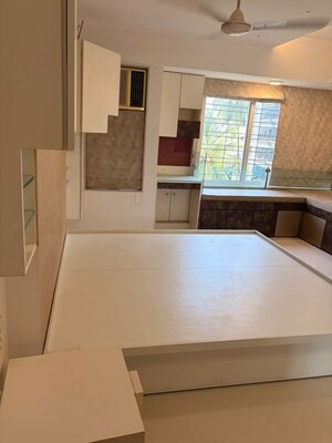 Kitchen in 3 BHK Apartment at Mahim West – for Rent