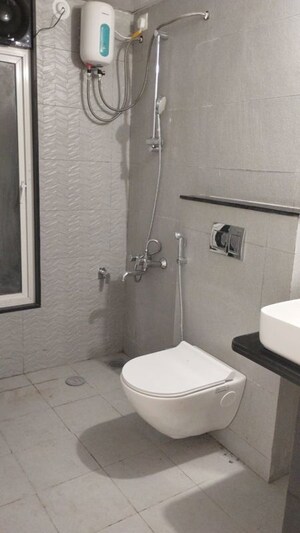 Bathroom in 1 BHK Apartment at Rama Livmo, Hinjewadi – for Rent