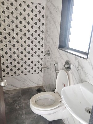 Bathroom in 1 BHK Apartment at UK Iridium, Kandivali East – for Rent