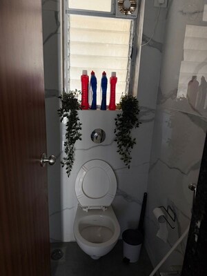 Bathroom in 1 BHK Apartment at Raunak Bliss, Ghodbunder Road – for Rent