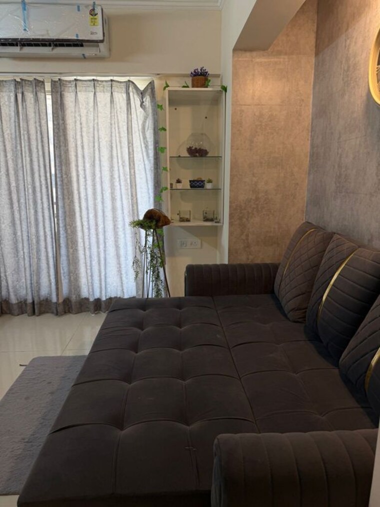 Living Room, raunak-bliss 1 Bedroom 400 Sq.Ft. Apartment In Ghodbunder Road Thane 10629781