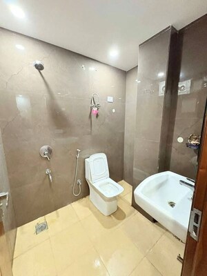 Bathroom in 2 BHK Apartment at Freedom Fighters Enclave – for Rent