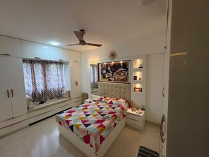 Bedroom in 3 BHK Apartment at Shapoorji Pallonji Vicinia, Powai – for Rent