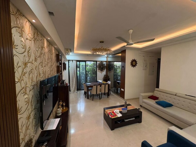 Living Room, shapoorji-pallonji-vicinia 3 Bedroom 1000 Sq.Ft. Apartment In Powai Mumbai 10629813