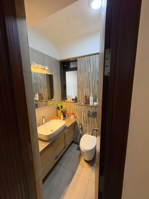 Kitchen in 3 BHK Apartment at Shapoorji Pallonji Vicinia, Powai – for Rent