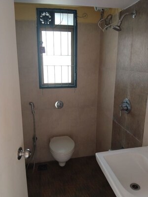 Bathroom in 2 BHK Apartment at Chandak Nishchay, Borivali East – for Rent
