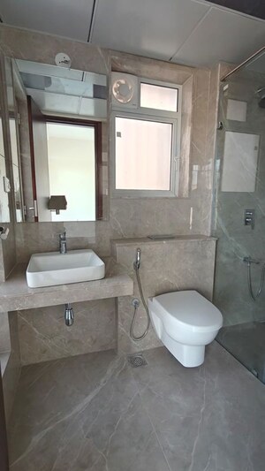 Bathroom in 3 BHK Apartment at LnT Elixir Reserve, Powai – for Rent