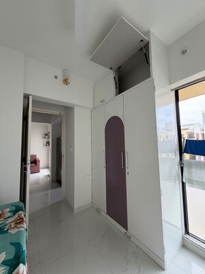 Building Lobby in 1 BHK Apartment at Runwal Gardens, Dombivli East – for Rent
