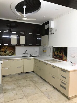Kitchen in 3 BHK Builder Floor at Defence Colony – for Rent