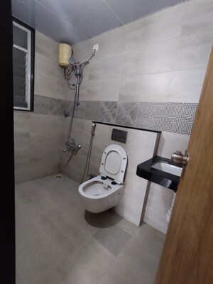 Bathroom in 2 BHK Apartment at Rama Fusion Towers, Hinjewadi – for Rent