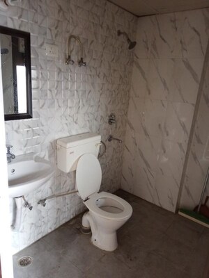 Bathroom in 1.5 BHK Apartment at Techman Moti Residency, Raj Nagar Extension – for Sale