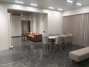 Living Room in 5 BHK Apartment at NYSA Crosswind, Bhayli – for Sale
