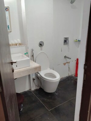 Bathroom in 3 BHK Apartment at Lodha Splendora, Ghodbunder Road – for Rent