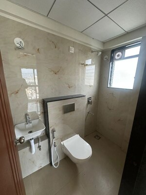 Bathroom in 1 BHK Apartment at Kasarvadavali – for Rent