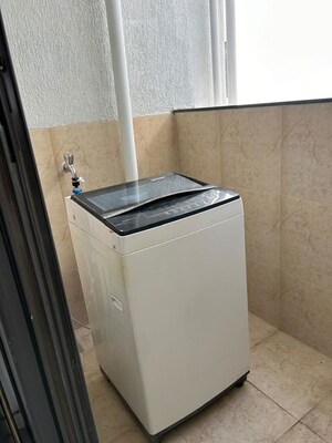 Bathroom in 2 BHK Apartment at Majestique Signature Towers, Balewadi – for Rent