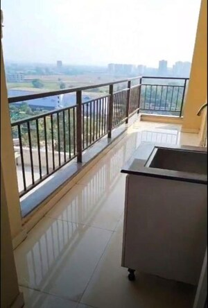 Balcony in 3 BHK Apartment at Maya Green Lotus Saksham, International Airport Road – for Rent