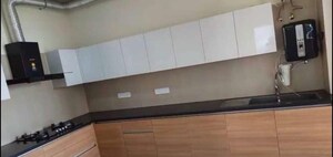 Kitchen in 3 BHK Apartment at Maya Green Lotus Saksham, International Airport Road – for Rent