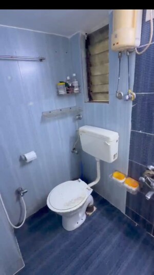 Bathroom in 1 BHK Apartment at Aakruti Elegance, Mira Road – for Sale