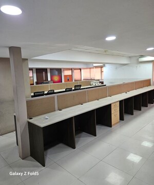 Kitchen in  Office Space at Prahlad Nagar – for Rent